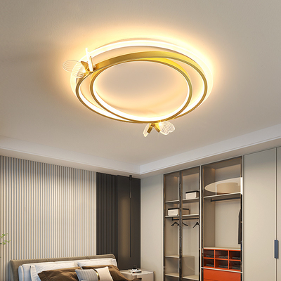 Modern living room luxury golden ceiling Lights simple home creative butterfly ceiling lamps(WH-MA-254)