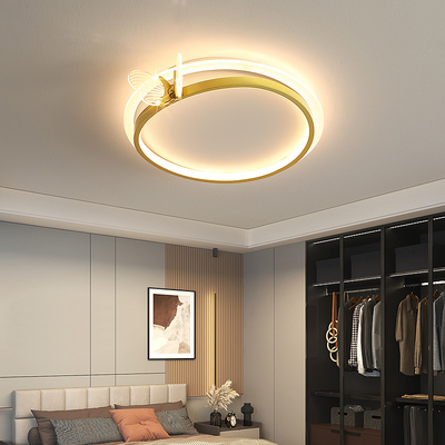 Modern living room luxury golden ceiling Lights simple home creative butterfly ceiling lamps(WH-MA-254)