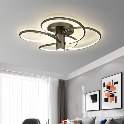 Modern Windmill Ceiling Lights Bedroom Minimalist Living Room black and gold ceiling light(WH-MA-256)