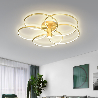 Modern Windmill Ceiling Lights Bedroom Minimalist Living Room black and gold ceiling light(WH-MA-256)