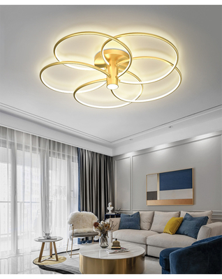 Modern Windmill Ceiling Lights Bedroom Minimalist Living Room black and gold ceiling light(WH-MA-256)