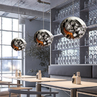 Irregular Planet Wabi Sabi LED Chandelier Restaurant Bedroom Model Room hanging Lighting(WH-VP-170)