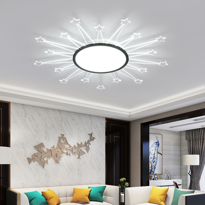 Modern Living Room Acrylic Ceiling Lights Minimalist Creative Loft Sun Ceiling Lamp(WH-MA-269)