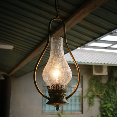 Vintage Pendant Light Loft Industrial  Cafe Bar Kitchen Bottle Restaurant Iron kerosene lamp(WH-VP-182)