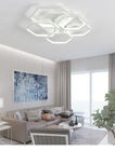 Modern Polygon Ceiling Lights For Bedroom Living Room Color Grey Or White Ceiling Light(WH-MA-278)