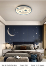 Modern Acrylic Round blue Ceiling Lights For Living Room Bedroom star Ceiling Lights(WH-MA-279)