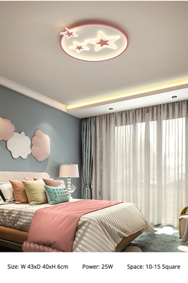 Modern Acrylic Round blue Ceiling Lights For Living Room Bedroom star Ceiling Lights(WH-MA-279)