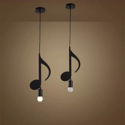 Nordic Pendant Lamp Z Words Music  For Indoor Lighting Bar Bedroom kitchen Pendant Lamp(WH-VP-187)