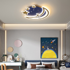 Modern Simple Ceiling Lights For Children's Room Boys Girls Designer astronaut Ceiling Light(WH-MA-293)