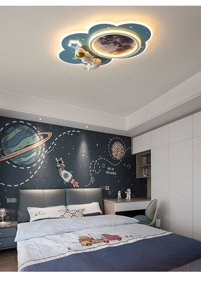 Modern Simple Ceiling Lights For Children's Room Boys Girls Designer astronaut Ceiling Light(WH-MA-293)