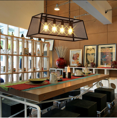 Nordic Industrial Restaurant Chandelier Retro Loft Bar Restaurant Shop industrial lighting(WH-VP-209)