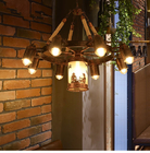 Loft Vintage Retro Lamps Industrial Style Hemp Rope Lights Bar Club Cafe Restaurant lamp(WH-VP-240)