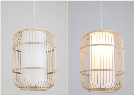 Chinese pendant lamps bamboo art Japanese tatami homestay Hotel Garden Bamboo hanging lamp(WH-WP-79)