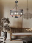 Industrial Retro Ceiling Lamp American Farmhouse Wood Grain Lamp Dining Room Porch Lighting(WH-VP-243)