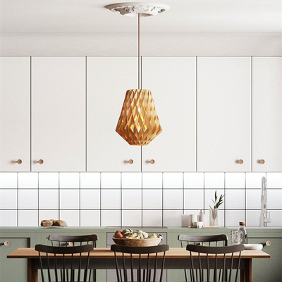 Wooden pendant light Creative Simple Nordic wood hanging lamp design for coffee shop lamp(WH-WP-82)
