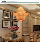 New Handmade Bamboo Chinese Japanese Asia Popular Kitchen Restaurant Dinning Room Living wicker lamp(WH-WP-60)