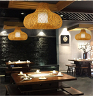 New Japanese Bamboo Ceiling Pendant Lights Handmade Retro Hanglamp Lighting(WH-WP-66)
