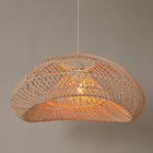 Creative Nest Rattan Lamp Chinese Style Wicker Pendant Lights Restaurant Dining Room Lustre(WH-WP-67)
