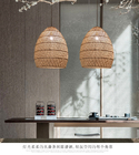 Natural Rattan Lamp Pendant light New Chinese Style Hand-woven Pendant Light(WH-WP-69)
