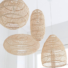 Natural Rattan Lamp Pendant light New Chinese Style Hand-woven Pendant Light(WH-WP-69)