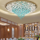 Large Modern Glass Stone Chandelier Living Hotel Project luxury lighting factory(WH-NC-105)
