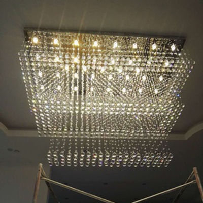 Modern Design Large Crystal Chandelier Hotel Lighting AC110V 220V Hotel Contemporary chandelier（WH-NC-106)