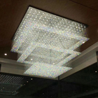 Modern Design Large Crystal Chandelier Hotel Lighting AC110V 220V Hotel Contemporary chandelier（WH-NC-106)