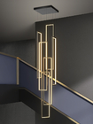 Modern LED Stair long chandelier minimalist creative rectangular chandelier(WH-NC-110)