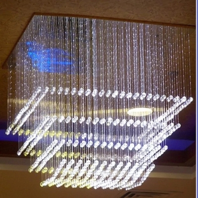 Custom chandelier Hotel Project fiber optic wedding chandelier(WH-NC-119)