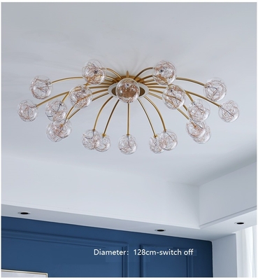 Nordic designer ceiling light simple modern led glass ceiling light（WH-MI-423)