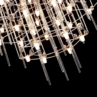 Modern Decoration Crystal Chandelier for Living Room Room Decor Stainless Steel Chandelier(WH-MI-447)