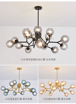 Chandelier Lighting Household Nordic Modern Restaurant lamp Atmospheric pendant lamp(WH-MI-427)