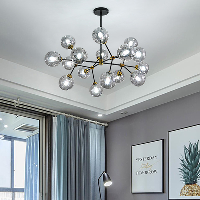 Modern minimalist Kitchen chandeliers home bedroom dining room light Glass Bubbles Chandelier(WH-MI-430)