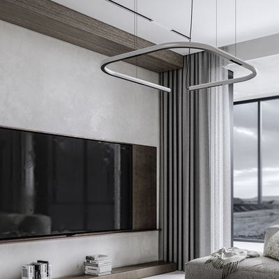 Modern Designer LED Pendant Lighting Nordic Brief Liner Pendant Lamp Anti-Dazzle Hanging Light(WH-MI-457)