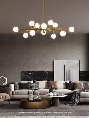 Modern Metal LED Chandelier Lighting Lustre Living Room Villa Interior Decor Pendant Lamp(WH-MI-436)