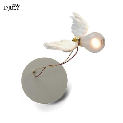 American novel gold spider led wall lamp for living room dining room personality coffee shop light (WH-OR-234)