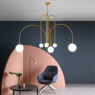 Modern Designer Glass Ball Chandelier Lighting For Living Room/Bedroom/Office Light(WH-MI-438)