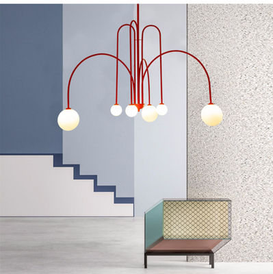 Modern Designer Glass Ball Chandelier Lighting For Living Room/Bedroom/Office Light(WH-MI-438)