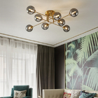 Nordic Modern LED Chandelier For Living Room Dining Room Bedroom Kitchen Glass Ball Ceiling Lamp(WH-MI-439)