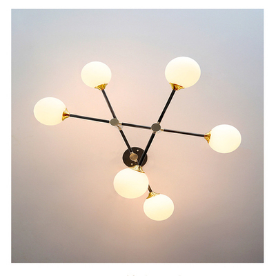 Nordic Chandelier Living Room Bedroom Ceiling Chandelier Creative Hanging Light(WH-MI-440)