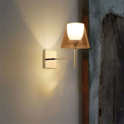 Nordic Italian Wall Light design living room bedroom hotel hallway decorative silver wall lamps(WH-OR-242)