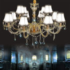 Cheap chandeliers for sale with Lamshade for Dining room Kitchen Lighting (WH-CY-65)