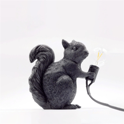 Nordic Designer Cute Animal Night Lights Creative Squirrel Table Lamp(WH-MTB-274)