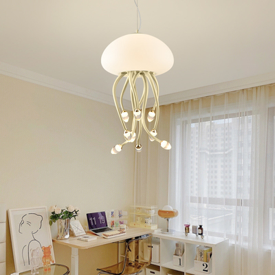 Cream style designer jellyfish chandelier minimalist and creative living room light(WH-AP-563)