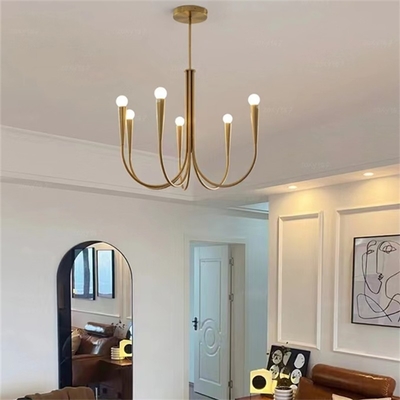 Retro Style Swoop Arm Chandelier Living Room Luxury American pendant lamp best lighting(WH-AP-570)