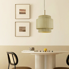 Wabi Sabi Pendant Light White Resin Chandeliers Dining Room Hanging Lamp(WH-AP-577)