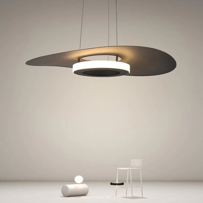 Modern Round Aluminum Led Pendant Lights For Living Room Dining Room LED Chandelier(WH-AP-586)