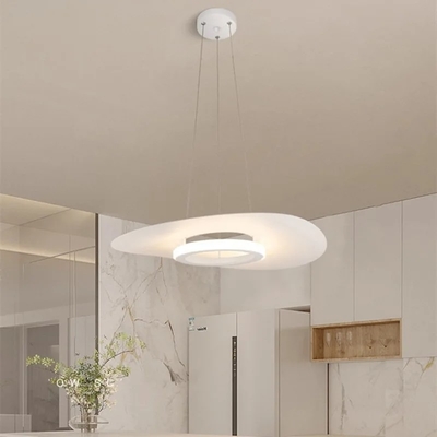 Modern Round Aluminum Led Pendant Lights For Living Room Dining Room LED Chandelier(WH-AP-586)