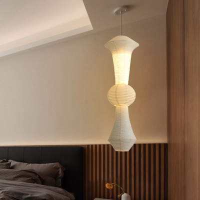 Janpanese Akari Rice Paper Lamp Nordic Noguchi Yong Pendant Lamp(WH-AP-599)