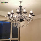 Black and silver crystal chandelier light fixtures ( WH-CY-20)